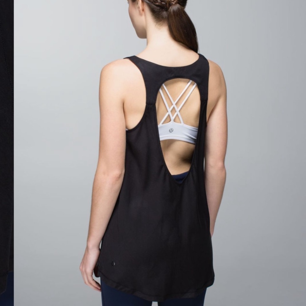 Lululemon open back tank